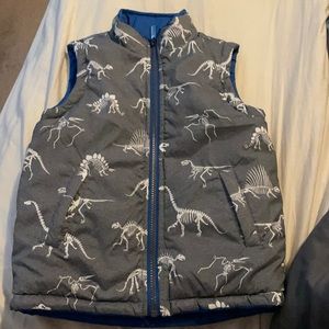 Kid’s reversible puffer vest